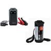 Schumacher Electric - Kit Camping: avviatore SBX504 + inverter INV150 per auto - avviatore 1000A al litio con powerbank e ricarica wireless + convertitore 12V 230V 300W per alimentazione portatile