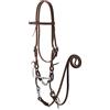 Weaver Equine Weaver Leather 20 - 0367 Lavoro Tack Briglia con Snaffle Mouth Bit, Golden Chestnut