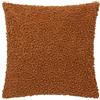 Yard Cuscino imbottito in piuma d'oca Cabu - Morbido e spesso tessuto bouclè scandinavo testurizzato (Ingwer - 45x45cm)