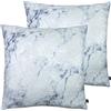 Ashley Wilde Cuscini Cinnabar Twin Pack Piume D'Oca, Inchiostro/Royal, 50 x 50 cm, 2 unità