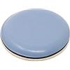 Adsamm® / 32 x scivoli autoadesivi in PTFE / grigio azzurri / Ø 40 mm / tondi / pad adesivi in PTFE e gomma da 5 mm di spessore / piedini protettivi per arredi Adsamm® Quality