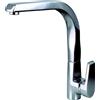 DP Griferia DP Bath GS005 Rubinetto lavello Serie Olmo, Argento