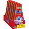 Pril Gel All In One Limone e Lime, Detersivo Lavastoviglie Liquido Multi-Azione Sporco Difficile, 6 Confezioni da 52 Lavaggi, 312 Lavaggi