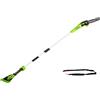 Greenworks G40PSF Sega ad Asta a Batteria Lunghezza Barra 8 Pollice (20 cm)