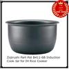 Zojirushi Part Pot B411-6B Barattolo da cucina a induzione per fornello di ri...