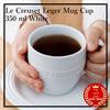 Le Creuset Tazza Mug Leger in gres Le Creuset 350 ml resistente al calore bianco CBP