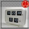 TWEMCO Orologio da Tavolo e Parete Orologio Digitale a Flip con Calendario...