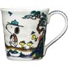 Kutani-yaki PEANUTS SNOOPY Kutani Ware Tazza Porcellana Sansui Yamaka Made in Japan Nuova