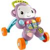 Fisher-Price-Scimmietta Viola Primi Passi, Set per Imparare a Camminare con Mu
