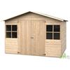 CASETTA LEGNO RICOVERO ATTREZZI GIARDINO COTTAGE A PANNELLI 272xP182xH164/210cm