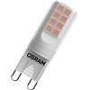 OSRAM Stella PIN Lampada LED, G9-base ottica opaca ,Bianco caldo (2700K), 290 Lu