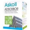 Askoll Adsorbor Carbone Attivo 3x100g Per Filtri D'acquari