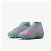 nike Scarpe calcio bimbo Nike JR Mercurial Superfly Club 10 MG FQ8318-301 Ocean-Rosa