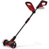 Einhell Pulitrice di fughe Einhell GE-CC 18/110 Li-Solo Power X-Change (18 V, manubrio telescopico, maniglia, ruota di guida regolabile, incl. 2 spazzole, batteria esclusa)