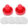 Accessori Per Paddle Da Air Hockey, 2 Spingitori Da Air Hockey E 4 Dischi Da Air