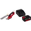 Einhell 3410370 Forbici e sfoltirami a Batteria, 18 V, Rosso + Power-X-Change St