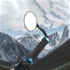 Specchietto Retrovisore in Vetro Girevole per Mini Bicicletta per Mountain Bike