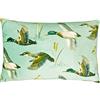 Evans Lichfield Country Duck Pond - Cuscino imbottito con piume, menta, 40 x 60 cm