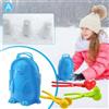 4 pezzi Snowball Maker Clip Inverno 3D Pinguino Pupazzo di neve Forma di cartone