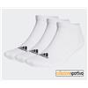 adidas CALZE CALZINI ADIDAS CUSHIONED LOW-CUT 3 PAIA - HT3434 col. bianco/nero