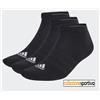 adidas CALZE CALZINI ADIDAS CUSHIONED LOW-CUT 3 PAIA - IC1332 col. nero/bianco