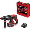 Einhell MARTELLO TASSELLATORE A BATTERIA TE-HD 18/20 Li (1x4,0Ah) CON VALIGETTA EINHELL