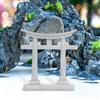 Giappone Torii Gate Shrine Modello Figurine Terrario Decorazione Versatile