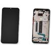 SCREEN SCHERMO OLED XIAOMI MI 10 LITE 5G LCD DISPLAY CON FRAME GRIGIO TARNISH