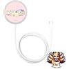 Gourmandise NUOVO caricatore wireless compatibile Gourmandies PEANUTS Snoopy MagSafe SNGG...