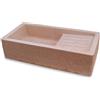 Bonfante Lavandino lavello Acquaio cm 80+ Rubinetto+ Piletta+ Staffe completo arredo casa