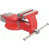 VALEX MORSA DA BANCO IN ACCIAIO GANASCE LARGHEZZA 100MM MORSA FISSA 1451546