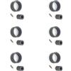 ISSCX 6sets Paper Feed Pickup Separation Roller Fits For EPSON WF2010 WF2630 WF2530