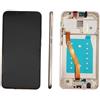 SCREEN SCHERMO PER HUAWEI MATE 20 LITE VETRO LCD DISPLAY CON FRAME ORO GOLD