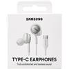 Samsung Cuffie Auricolari AKG Originale Samsung EO-IC100B TYPE C Stereo Microfono Bianco