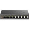 D-Link DGS-1008P Switch 8 Porte 10/100/1000 Gigabit, Power Over Ethernet, No Ali
