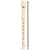 Bontempi - Flauto Dolce Soprano Diteggiatura Tedesca, 28 Note | Materiale Antiurto, Colore Avorio