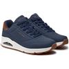 SKECHERS SCARPE UOMO UNO LOS ANGELES SUITED ON AIR 183004 BLU DAL 41 AL 45