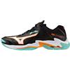 Mizuno Pallavolo MIZUNO Wave Lightning Z8 V1GA2400 07 Nero Bianco Arancione Larghezz...