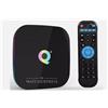 SMART BOX TV ANDROID PIE 13 Q-PLUS ram 8GB + 128GB 8K QUAD-CORE WIFI FHD NEW