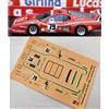 FDS TOPMODEL Decals ferrari 512 BB LE MANS 1980 bellancauto 1:43 scale car model FDS slot