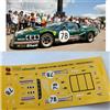 FDS TOPMODEL Decals ferrari 512 BB LE MANS N.78 crockford 1:43 scale car model FDS slot