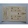 FDS TOPMODEL F1 DECAL 1/43 WOLF WR7 F1 1979 1/43 DECALS 1/43 JAMES HUNT FDS AUTOMODELLI