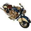 Motocicletta DynaSun 1804D-402 27cm metallo Modellino moto vintage retrò