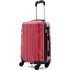 R.LEONF R.Leone Valigia Trolley 60x40x20 /55x40x20 4 Ruote Rimovibili ABS 2037MAX