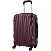 R.LEONF R.Leone Valigia Trolley 60x40x20 /55x40x20 4 Ruote Rimovibili ABS 2037MAX