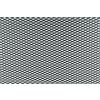SIMONI RACING Griglia sportiva rete 125x20 maglia rombo 5x2.3mm Alluminio nero