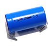 4 BATTERIE CR123A LC16340 LITIO LAMELLA SALDARE 3,7V 1500 mAH RICARICABILE