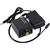 Convertitore audio digitale ottico spdif analogico RCA toslink adattatore cavos