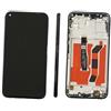 TOUCH SCREEN SCHERMO PER HUAWEI P40 LITE VETRO LCD DISPLAY CON FRAME NERO