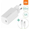Xiaomi Mi 65W fast charger GaN caricabatterie ultra rapido Mi 10 e Pro NG1X CAVO